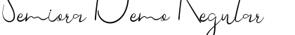 Download Semiora Demo Font Download Semiora Demo Font