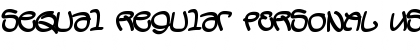 Download Sequal Regular PERSONAL USE Font Download Sequal Regular PERSONAL USE Font
