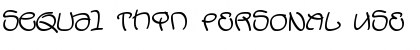 Download Sequal Thin PERSONAL USE Font Download Sequal Thin PERSONAL USE Font