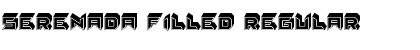 Download Serenada Filled Font Download Serenada Filled Font