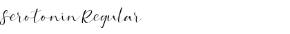 Download Serotonin Font Download Serotonin Font
