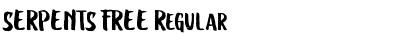 Download SERPENTS FREE Font Download SERPENTS FREE Font