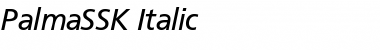 Download PalmaSSK Font Download PalmaSSK Font