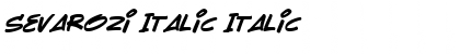 Download Sevarozi Italic Font Download Sevarozi Italic Font