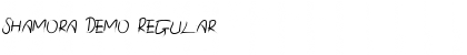 Download Shamora Demo Font Download Shamora Demo Font