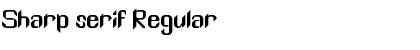 Download Sharp serif Font Download Sharp serif Font