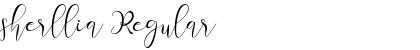 Download sherllia Font Download sherllia Font