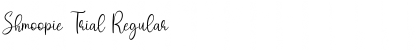 Download Shmoopie Trial Font Download Shmoopie Trial Font