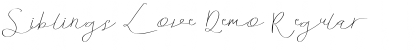 Download Siblings Love Demo Font Download Siblings Love Demo Font