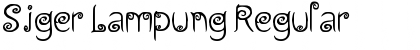 Download Siger Lampung Font Download Siger Lampung Font