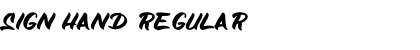 Download Sign Hand Font Download Sign Hand Font