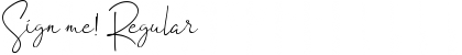 Download Sign me! Font Download Sign me! Font