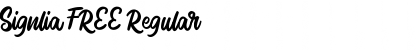 Download Signlia FREE Font Download Signlia FREE Font