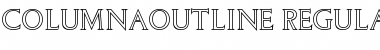 Download ColumnaOutline Font Download ColumnaOutline Font