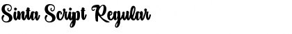Download Sinta Script Font Download Sinta Script Font