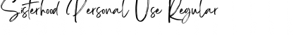 Download Sisterhood Personal Use Font Download Sisterhood Personal Use Font