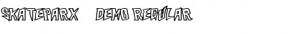Download Skateparx - Demo Font Download Skateparx - Demo Font