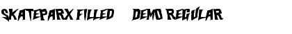 Download Skateparx Filled - Demo Font Download Skateparx Filled - Demo Font