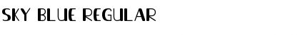 Download Sky Blue Font Download Sky Blue Font