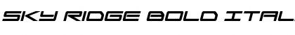 Download Sky Ridge Bold Italic Font Download Sky Ridge Bold Italic Font
