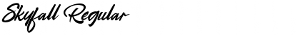 Download Skyfall Font Download Skyfall Font