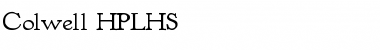 Download Colwell Font Download Colwell Font