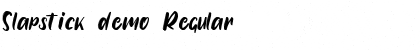 Download Slapstick demo Font Download Slapstick demo Font