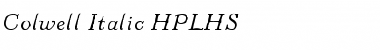 Download Colwell Italic Font Download Colwell Italic Font