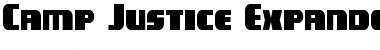 Download Camp Justice Expanded Font Download Camp Justice Expanded Font