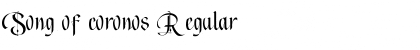 Download Song of coronos Font Download Song of coronos Font