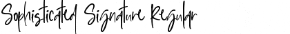 Download Sophisticated Signature Font Download Sophisticated Signature Font