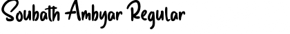 Download Soubath Ambyar Font Download Soubath Ambyar Font