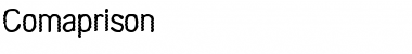 Download Comaprison Font Download Comaprison Font