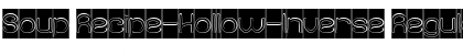 Download Soup Recipe-Hollow-Inverse Font Download Soup Recipe-Hollow-Inverse Font