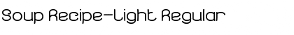 Download Soup Recipe-Light Font Download Soup Recipe-Light Font