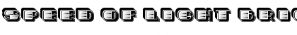 Download Speed of Light Bright Font Download Speed of Light Bright Font