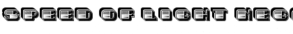 Download Speed of Light Negative Font Download Speed of Light Negative Font