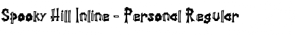 Download Spooky Hill Inline - Personal Font Download Spooky Hill Inline - Personal Font