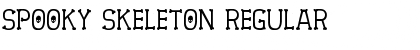 Download Spooky Skeleton Font Download Spooky Skeleton Font