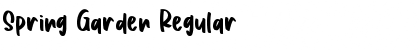 Download Spring Garden Font Download Spring Garden Font