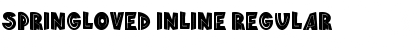 Download springloved inline Font Download springloved inline Font