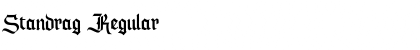 Download Standrag Font Download Standrag Font
