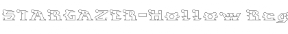 Download STARGAZER-Hollow Font Download STARGAZER-Hollow Font
