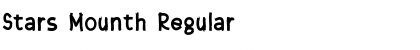 Download Stars Mounth Font Download Stars Mounth Font