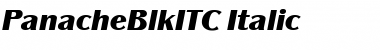 Download PanacheBlkITC Font Download PanacheBlkITC Font