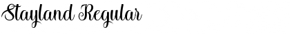 Download Stayland Font Download Stayland Font