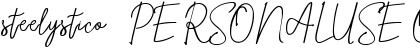 Download steelystico - PERSONAL USE ONLY Font Download steelystico - PERSONAL USE ONLY Font