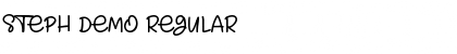 Download Steph Demo Font Download Steph Demo Font