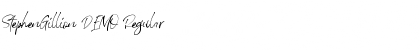 Download StephenGillion DEMO Font Download StephenGillion DEMO Font