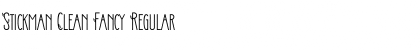 Download Stickman Clean Fancy Font Download Stickman Clean Fancy Font